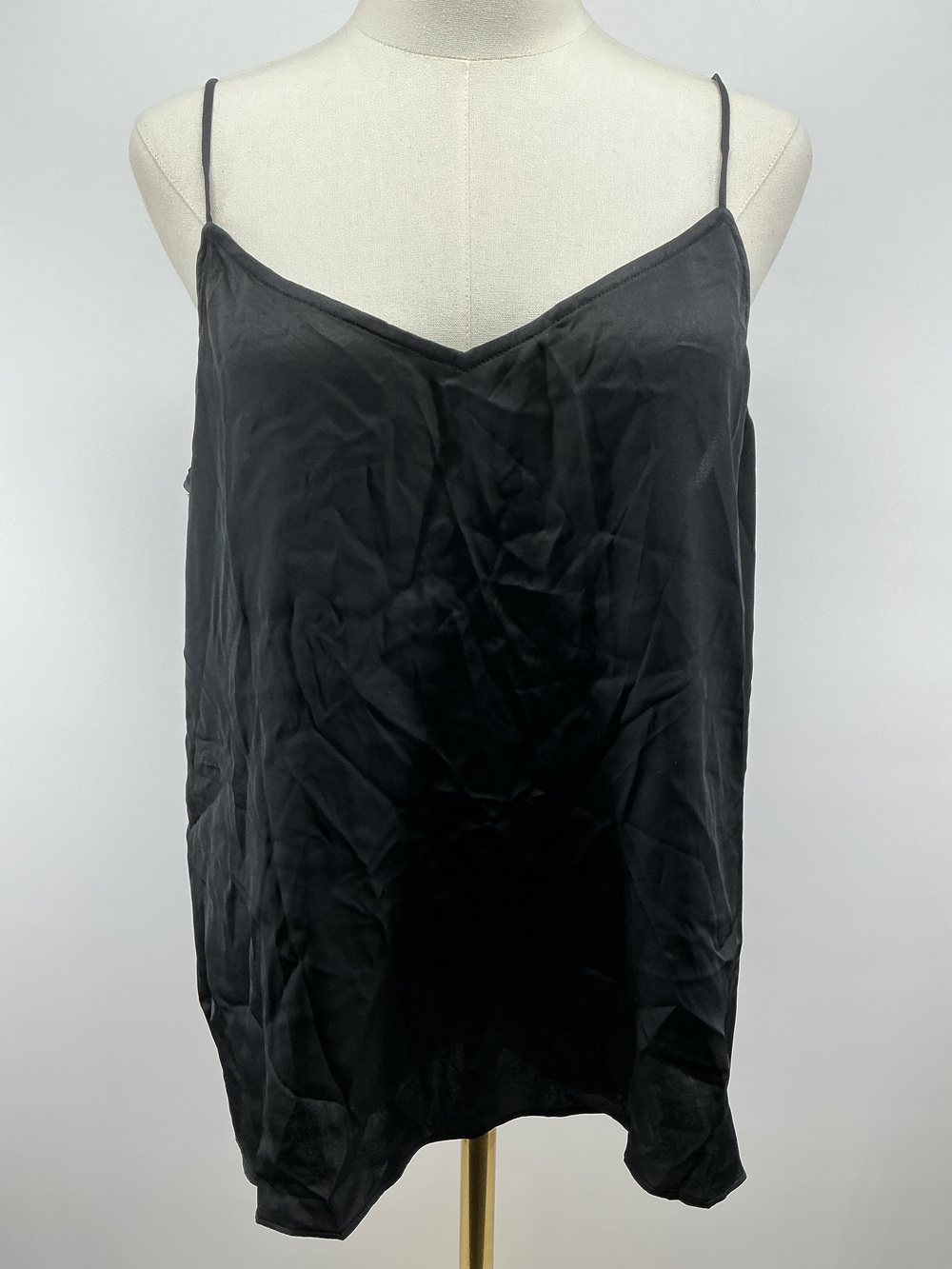 Washable Stretch Silk V-Neck Cami